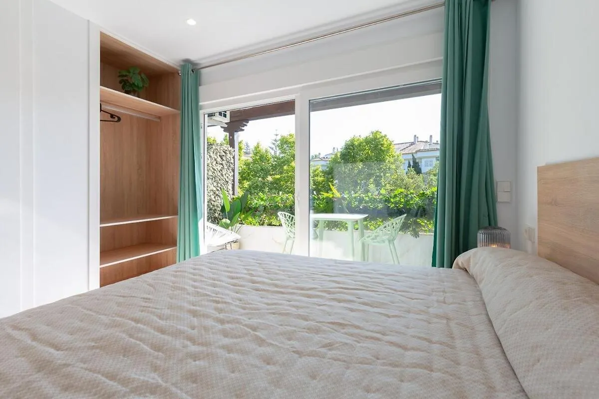 Lägenhet Studio With Sea Views, Pool, Parking And Tennis Court Marbella