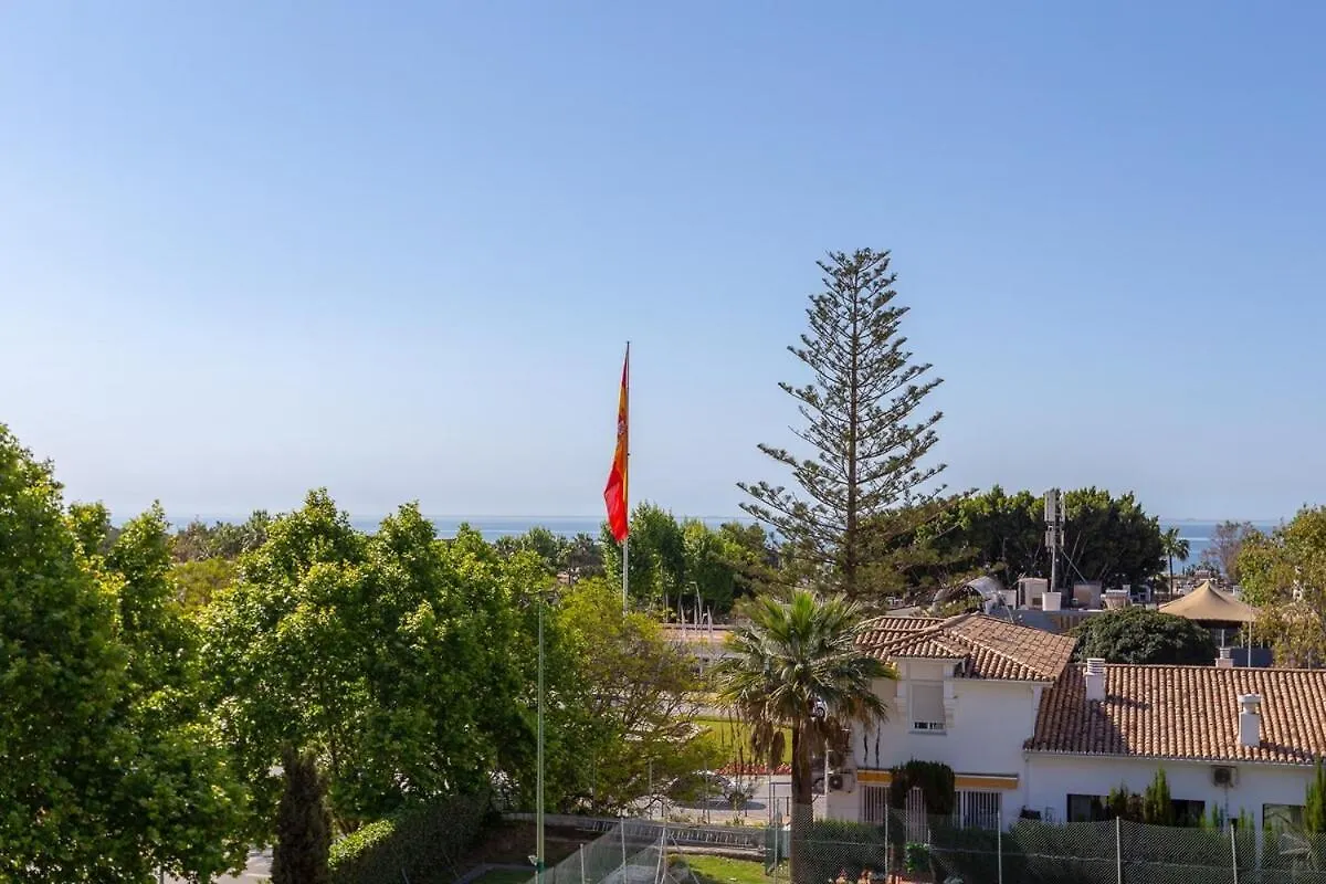 Studio With Sea Views, Pool, Parking And Tennis Court Marbella Lägenhet